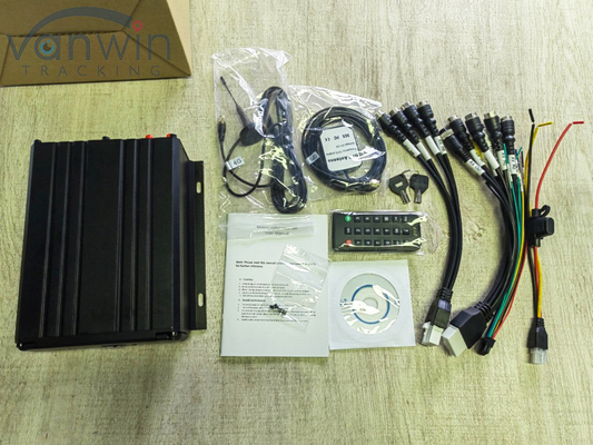 8-قناة القرص الصلب بطاقة SD DVR المحمول H.264 MDVR للسيارات لمراقبة سلامة المركبات