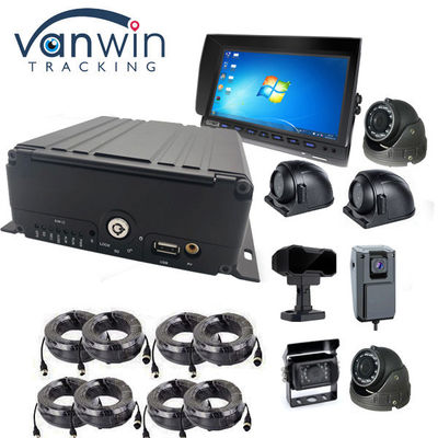 8CH AI MDVR 4G GPS DVR مركبة لدعم الحافلات ADAS DMS BSD مع 4G 5G مربع أسود سيارة مسجل فيديو لحافلة المدرسة