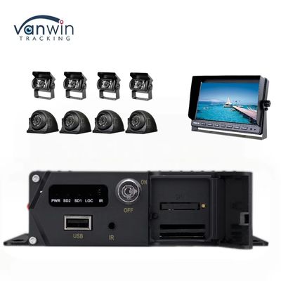 8CH 1080P H.265 HD GPS Vehicle Mobile DVR Recorder مع مخرج 12 فولت 2.5A و 5 فولت 2A