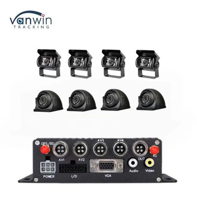 8CH 1080P H.265 HD GPS Vehicle Mobile DVR Recorder مع مخرج 12 فولت 2.5A و 5 فولت 2A