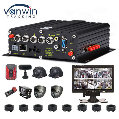 مسجل سيارات AI 4CH مع GPS DVR 1080p DVR المحمول مسجل فيديو DVR للسيارات