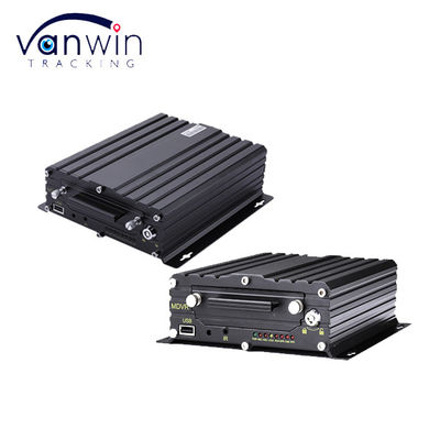 4CH 1080P SD MDVR مراقبة وتتبع في الوقت الحقيقي 4G AI ADAS DMS DVR المحمول للحافلات والشاحنات