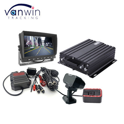 4CH 1080P SD MDVR مراقبة وتتبع في الوقت الحقيقي 4G AI ADAS DMS DVR المحمول للحافلات والشاحنات