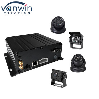HD 1080P H.264 4 قناة DVR المحمول GPS WIFI مركبة حافلة سجل سيارة