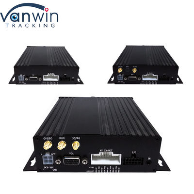GPS 1080P HD 4CH DVR المحمول بطاقة SD Samrt WIFI حافلة مركبة مسجل فيديو رقمي
