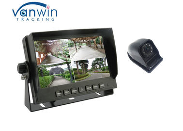 الأمن 360 درجة TFT رصد سيارة ، 7 بوصة شاشة سيارة فيديو شاشات SD بطاقة التخزين