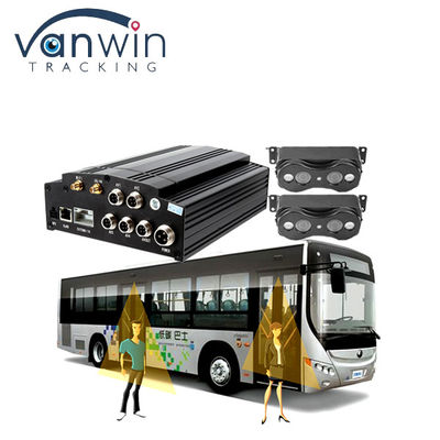 8CH 1080P عداد الركاب MDVR للحافلة ذات البابين ، نظام حساب الركاب الحافلة بدقة عالية