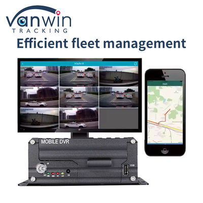 4 Ch AI Truck Bus Mobile DVR مع AI DSM ADAS BSD يدعم 4G 5G WIFI GPS