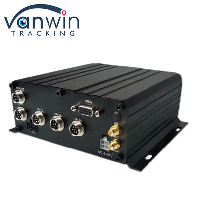 Full HD 1080P 8CH DVR المحمول بطاقة SD 4G GPS H.265 CMSV6 نظام أمن DVR للشاحنات
