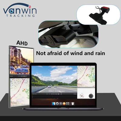 2 كاميرات عدسة 2.9 بوصة AHD Dash Cam Recorder مع Super Wide Angle Dual Lens Video Recorder