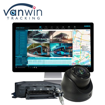HDD 1080p 8ch DVR المحمول 4g GPS WIFI MDVR Kit نظام الكاميرا لمراقبة المركبات أمن السيارة