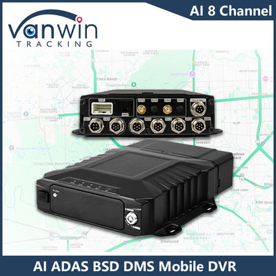 H.265 8CH HDD DVR المحمول القيادة المتقدمة DSM ADAS BSD AI نظام مراقبة أجهزة استشعار المشاة