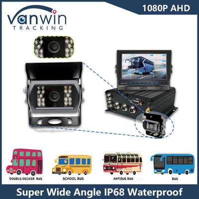 1080P AHD IP68 كاميرات مراقبة السيارات IR رؤية ليلية كاميرات المركبات للحافلة الشاحنة