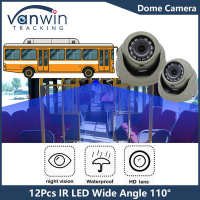 الكاميرا المثبتة على المركبة Full HD 1080P Night Vision 2.8mm عدسة Wide Angle Dome Camera