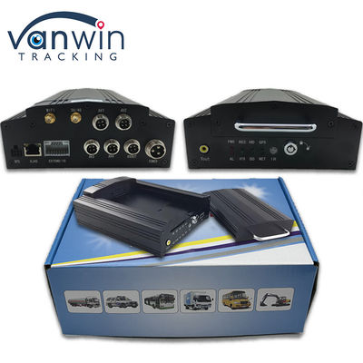 4 قنوات HDD SSD DVR المحمول 1080P 4G WiFi GPS MDVR كاميرا السيارة نظام المراقبة السرية