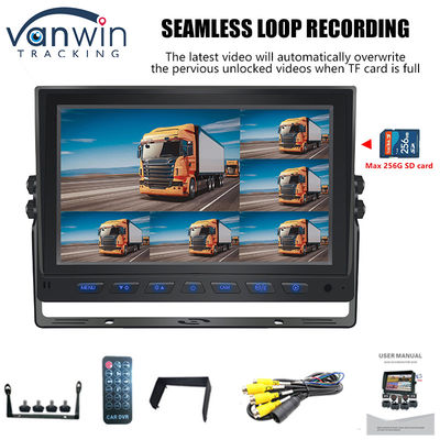 9 بوصة AHD 1080P MDVR شاشة شاشة شاشة شاشة Full HD لسيارة