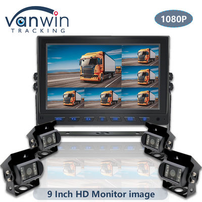9 بوصة AHD 1080P MDVR شاشة شاشة شاشة شاشة Full HD لسيارة
