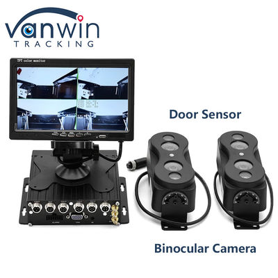 AI MDVR الأشخاص الذين يعدون الكاميرا عداد ركاب الحافلة MDVR مع عداد أشخاص الحافلة