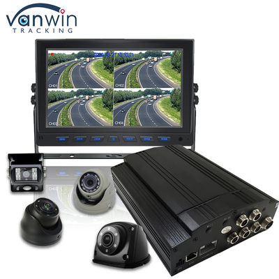 4CH 4G HDD DVR المحمول GPS WiFi فيديو مباشر سيارة CCTV DVR شاحنة نظام Cmsv6
