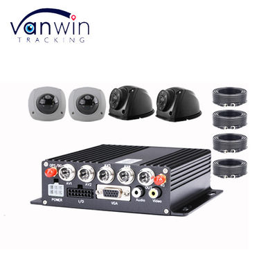 AHD 1080P دعم مستوى الزيت ومراقبة ضغط الإطارات مسجل فيديو 8-قناة MDVR للشاحنة / المركبة اللوجستية