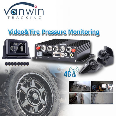 4CH 8CH SD Mdvr مراقبة ضغط الإطارات وقود القيادة مسجل إدارة تتبع الأسطول
