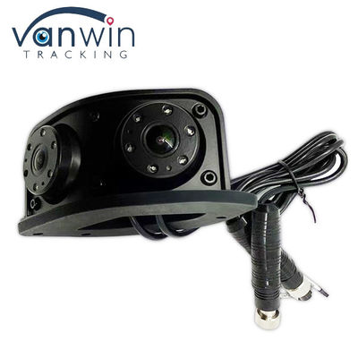 HD IR Night Vision مضاد للماء 1080P عدسة مزدوجة عرض جانبي منطقة عمياء عرض خلفي مرآة عرض خلفي كاميرا احتياطية للحافلة