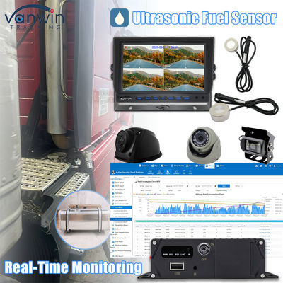 مراقبة السلامة نظام مراقبة الوقود DVR المحمول المركبة MDVR CCTV GPS 4G للشاحنة