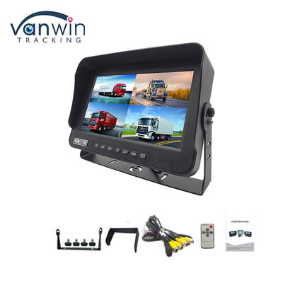 10.1 بوصة AHD 1080P MDVR شاشة 4 قناة HD كاملة مضادة للماء شاشة شاشة منفصلة للسيارة