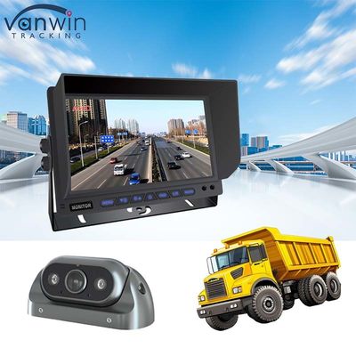 AHD Monitor 4 Channel 7 Inch Full HD1080P MDVR شاشة عرض منفصلة لسيارة مراقبة للسيارة