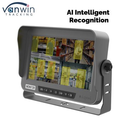 4 CH AI نظام مراقبة المركبات IPX69 عازل للماء وعازل للانفجار شاشة AHD 10 بوصة