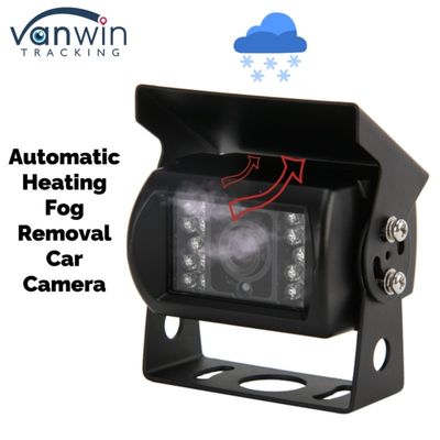 كاميرا سيارة مقاومة للصدمات ذات درجة عالية من مقاومة الماء IP69K مع تسخين تلقائي وإزالة الضباب