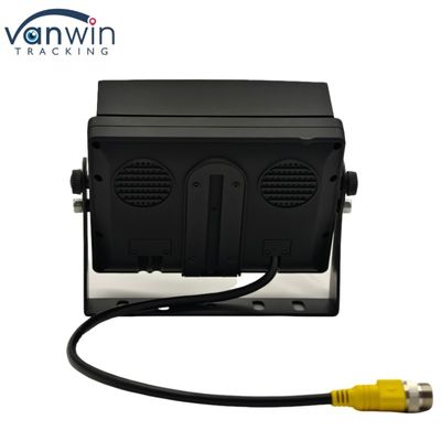 5 بوصة شاشة LCD TFT شاشة مراقبة السيارة رابط معدن + 4PIN CCD لون خلفية نظرة الكاميرا 12-24v للقافلة فان Rv