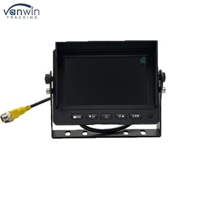 جهاز مراقبة GPS للسيارات 5 بوصات HD AHD الرقمي TFT LCD نظام مراقبة السيارات الصغير IPS شاشة عرض خلفية