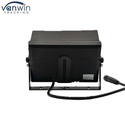AHD 1080P MDVR Monitor 7 بوصة تقسيم شاشة شاشة شاشة بطاقة SD كاميرا الرؤية الخلفية عجلة التنقل