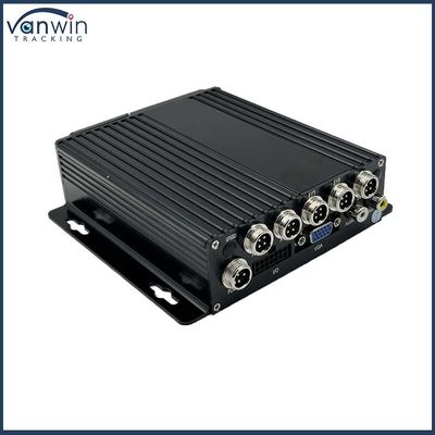 4CH في الوقت الحقيقي شاحنة MDVR نظام مراقبة ضغط الإطارات الرقمية 4G SD 1080P وظيفة GPS للسيارة
