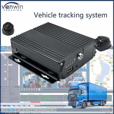 4CH في الوقت الحقيقي شاحنة MDVR نظام مراقبة ضغط الإطارات الرقمية 4G SD 1080P وظيفة GPS للسيارة