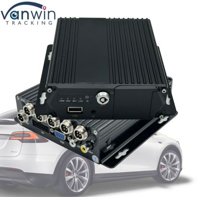 4G GPS MDVR 4 CH SD Card Video Recorder بطاقة مزدوجة وضعية الاستعداد المزدوجة لمراقبة سلامة المركبات