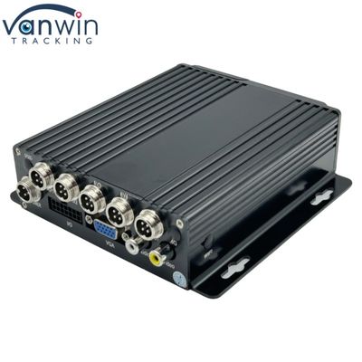 4G GPS MDVR 4 CH SD Card Video Recorder بطاقة مزدوجة وضعية الاستعداد المزدوجة لمراقبة سلامة المركبات
