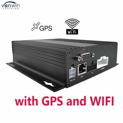 نظام مراقبة رقمية 4CH MDVR نظام مراقبة رقمية 4G SD 1080P مركبة GPS وظيفة WIFI لسيارة الأجرة شاحنة الحافلة الكاميرا DVR