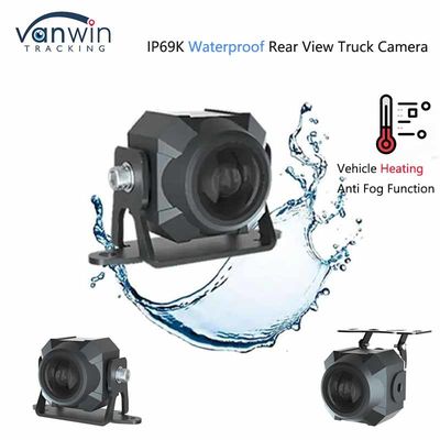IP69K عازلة للماء خلفية رؤية شاحنة الكاميرا التدفئة 4pin الطيران AHD 1080P الكاميرا مع 1080P 2.0MP دقة