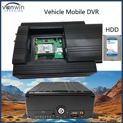 4 قناة 8 قناة بطاقة HDD DVR المحمول نظام إدارة الأسطول GPS
