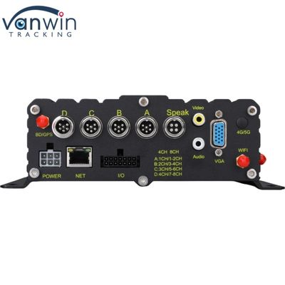 5G GPS Vehicle Tracker 8 Channel HDD MNVR نظام مراقبة أمن الأسطول