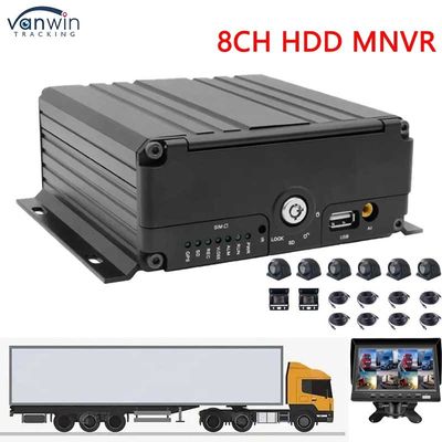 H.264 8 قناة MNVR مع 4G WiFi تعقب GPS اختياري للسيارة لدعم السيارة OEM