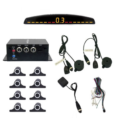 جهاز استشعار وقوف السيارات 5M جهاز استشعار وقوف السيارات Buzzer 8 أجهزة استشعار الاحتياطي العكسي رادار إشارة الإنذار الصوتي نظام المسبار