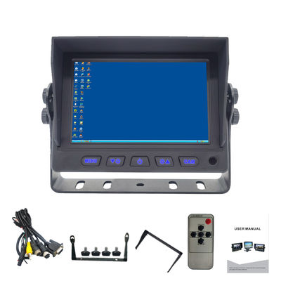 10.1 بوصة HD TFT شاشة LCD شاشة السيارة المقاومة للماء للشاحنات / الشاحنات إمدادات الطاقة DC 12V-24V -30C إلى 80C وضع الليل