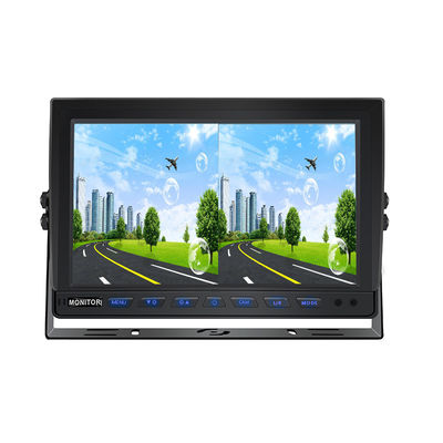 10.1 بوصة HD TFT شاشة LCD شاشة السيارة المقاومة للماء للشاحنات / الشاحنات إمدادات الطاقة DC 12V-24V -30C إلى 80C وضع الليل