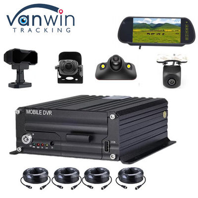 8CH 4CH 4G GPS ADAS DMS 2TB HDD SD DVR Mobile Kit AI MDVR نظام تتبع GPS سيارة أجرة MDVR