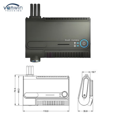 تسجيل الفيديو الذكي الـ Wifi AHD 4G MDVR الهجينة 4CH كاميرا المركبة IPC CMSV6 التطبيق التحكم عن بعد السيارة الصندوق الأسود