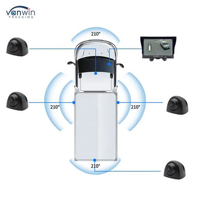360 عرض كامل عالية الجودة كاميرات الرؤية الخلفية النجوم الضوء رؤية ليلية 360 درجة نظام رؤية باركينغ بانورامي