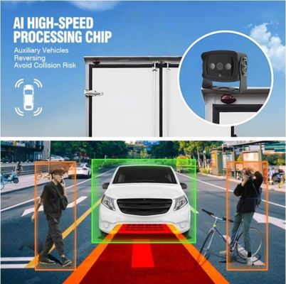 1080P BSD Car Reverse Camera الخوارزمية المدمجة كاميرا الكشف عن النقطة العمياء الكاميرا الكشف عن المركبات المشاة